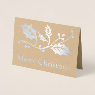 Merry Christmas Foil Card