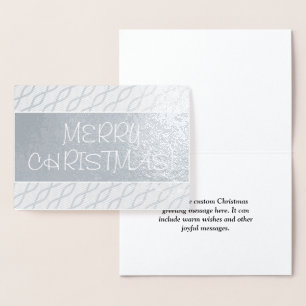 "MERRY CHRISTMAS!" FOIL CARD