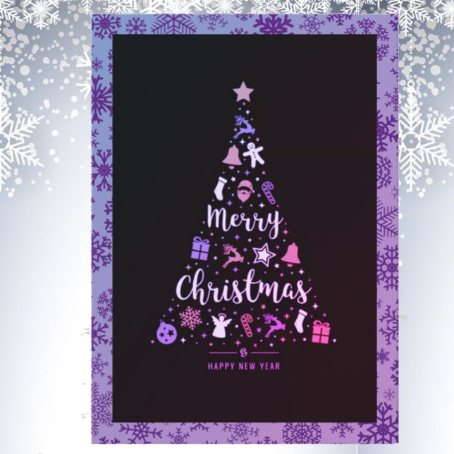 Merry Christmas Folded Greeting Card (Creator Uploaded)