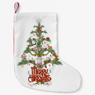 Merry Christmas for GOAT LOVERS Christmas TREE Small Christmas Stocking
