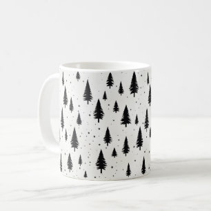 Merry Christmas Forest Coffee Mug