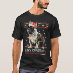 Merry Christmas French Bulldog Ugly Sweater