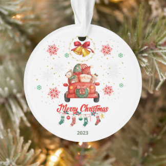 Merry Christmas Friends. Ornament