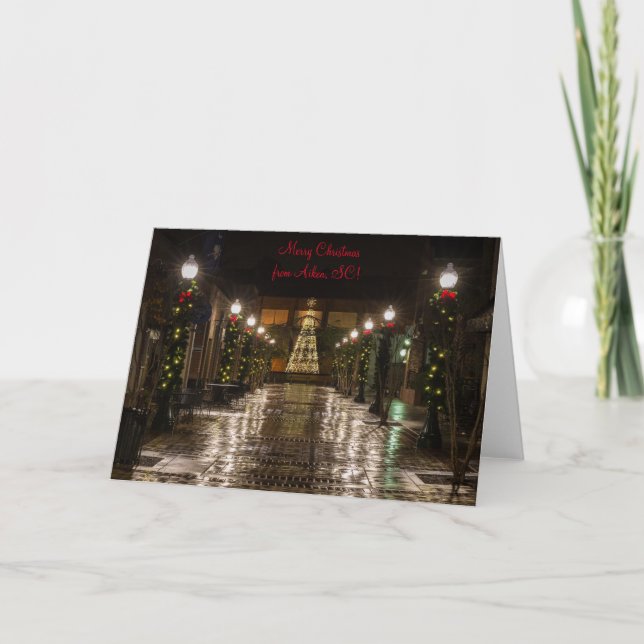 Merry Christmas from Aiken, SC Card (Front)