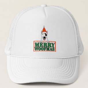 Merry Christmas from an adorable dog! Trucker Hat