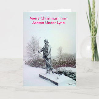 Merry Christmas From Ashton Under Lyne 23 Holiday Card