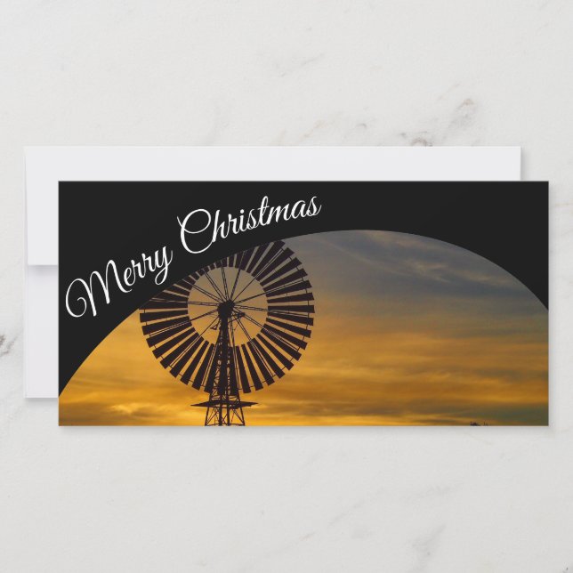 Merry Christmas from Australia photo card (Front)