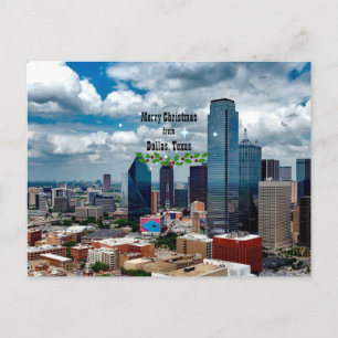 Merry Christmas from Dallas, Texas Postcard