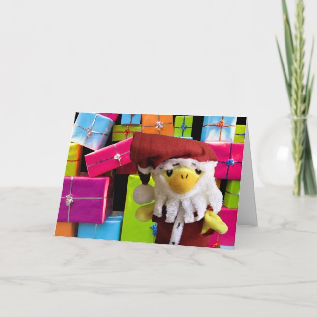 Merry Christmas from Danny Duck  Announcement (Front)