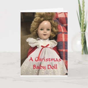 *MERRY CHRISTMAS FROM DOLL TO GRANDDAUGHTER* HOLIDAY CARD