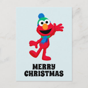 Merry Christmas from Elmo Postcard