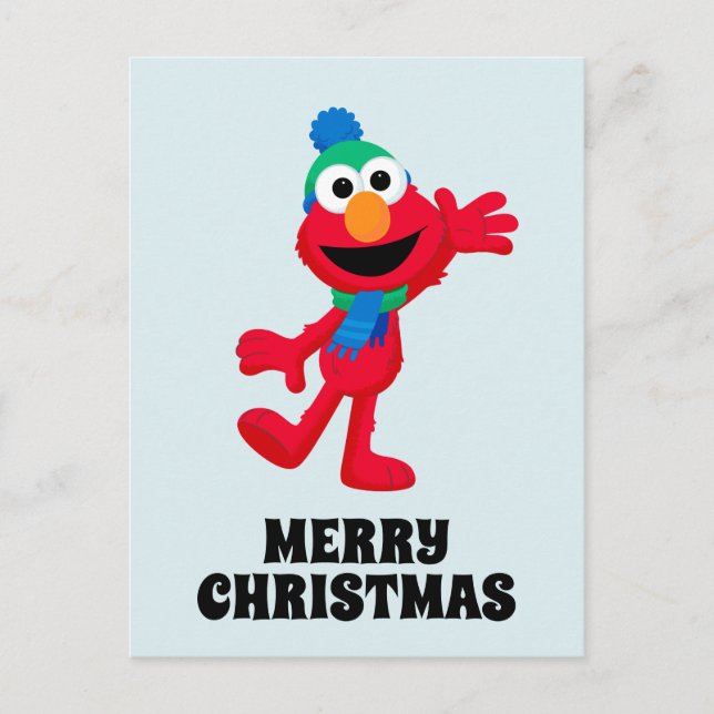 Merry Christmas from Elmo Postcard (Front)