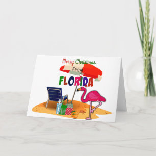 Merry Christmas from Florida Card
