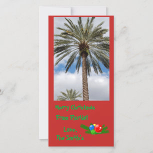 Merry Christmas from Florida card