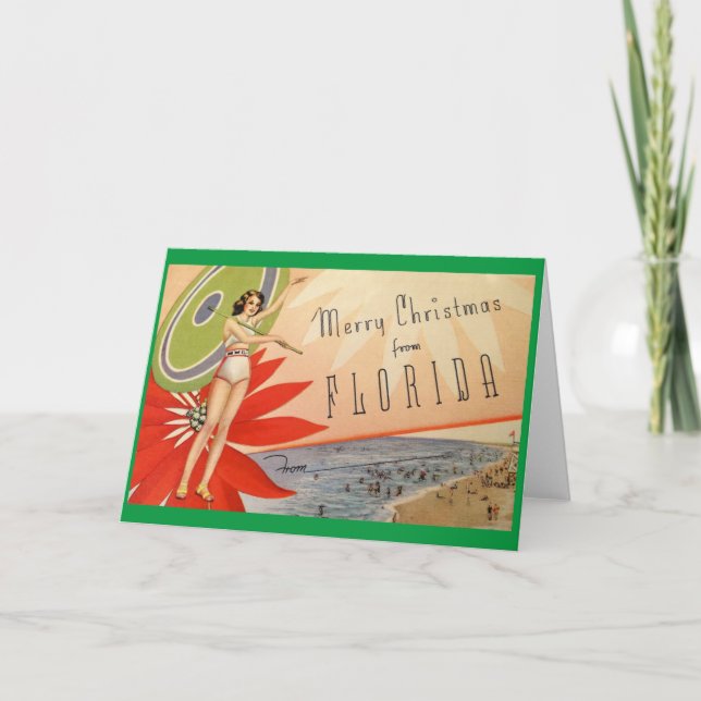 Merry Christmas from Florida! Holiday Card (Front)