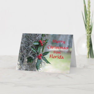 Merry Christmas from Florida Holiday Card