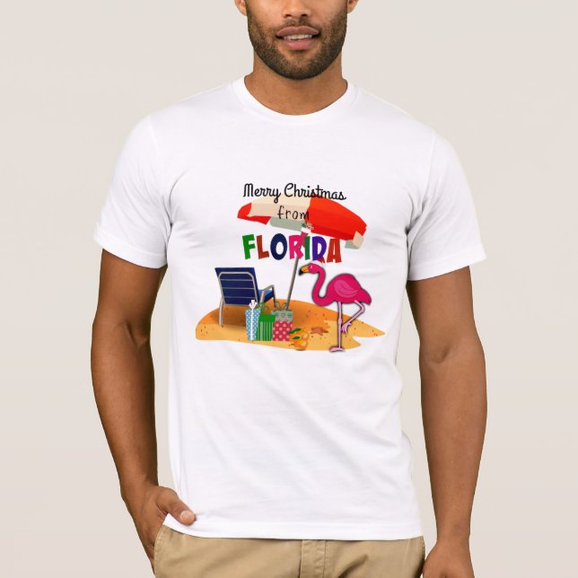 Merry Christmas from Florida T-Shirt (Front)