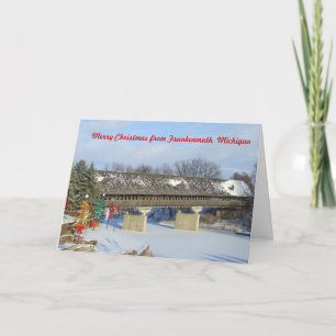 Merry Christmas from Frankenmuth Michigan Card