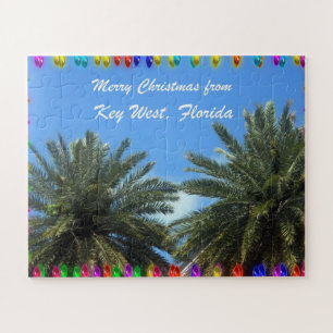 Merry Christmas from Key West, Florida! Jigsaw Puzzle