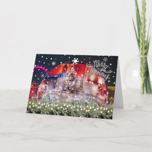 Merry Christmas from Las Vegas Greeting Card