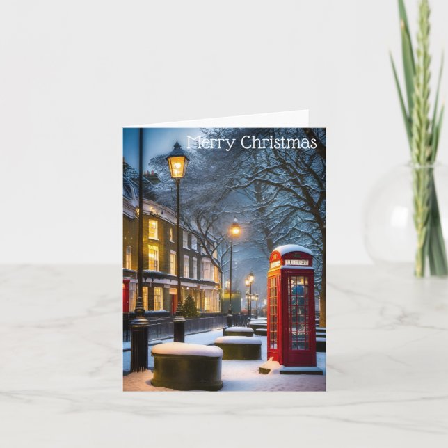 Merry Christmas from London Holiday Card (Front)