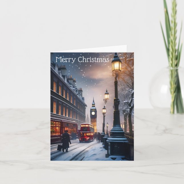 Merry Christmas from London Holiday Card (Front)