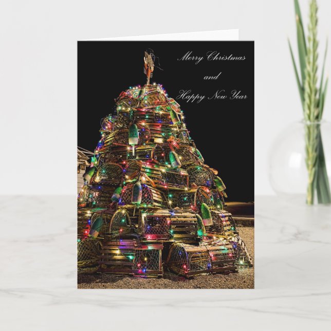 Merry Christmas From Maine Card (Front)