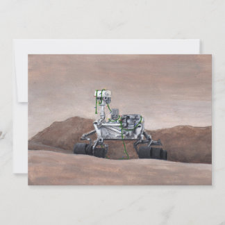 Merry Christmas from Mars  Holiday Card