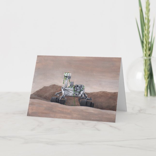 Merry Christmas from Mars Holiday Card (Front)