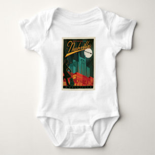 Merry Christmas from Nashville Baby Bodysuit