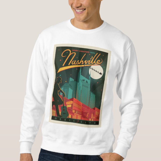 Merry Christmas from Nashville Sweatshirt (Front)