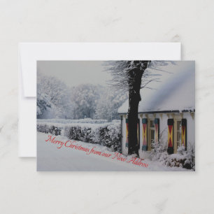 Merry Christmas from New Address Card