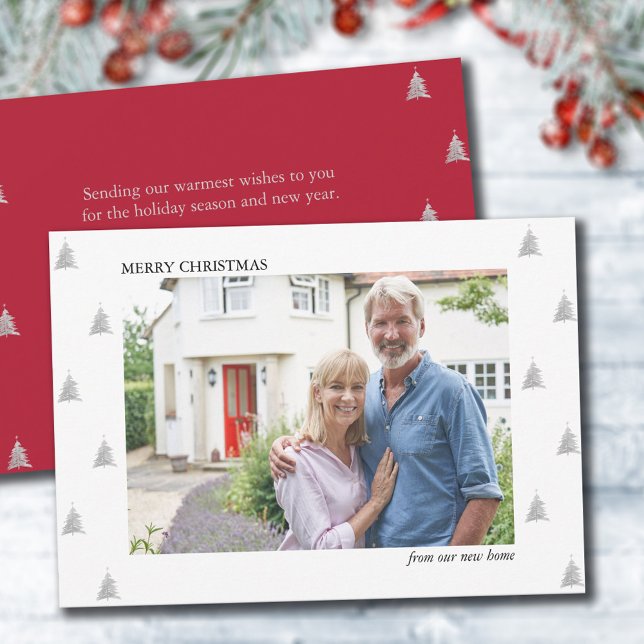 Merry Christmas from New Home Simple Photo Moving Announcement (Creator Uploaded)