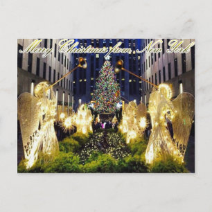 Merry Christmas from New York Holiday Postcard