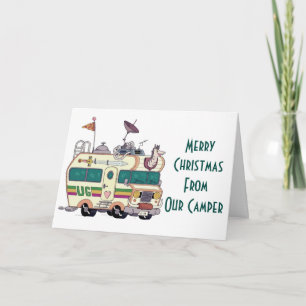 ****MERRY CHRISTMAS**** FROM ***OUR CAMPER*** CARD