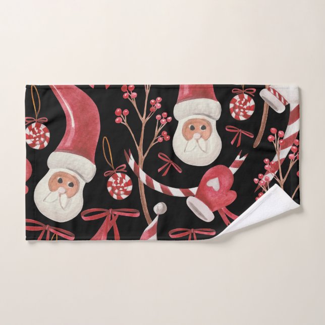 Merry Christmas from Our Family       Hand Towel (Hand Towel)