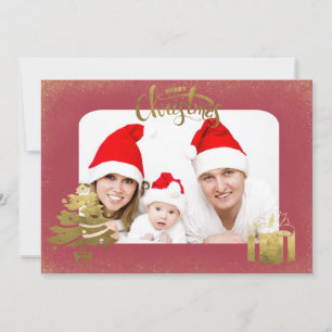 Merry Christmas from our Family to yours Photo Holiday Card