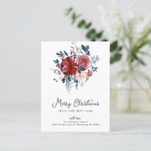 Merry Christmas from Our New Home Holiday Postcard