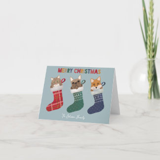Merry Christmas from Pets Holiday Card