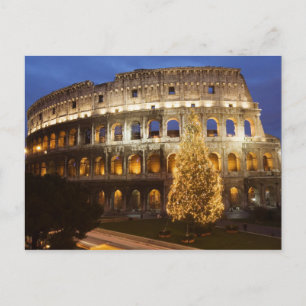 Merry Christmas from Rome Postcard