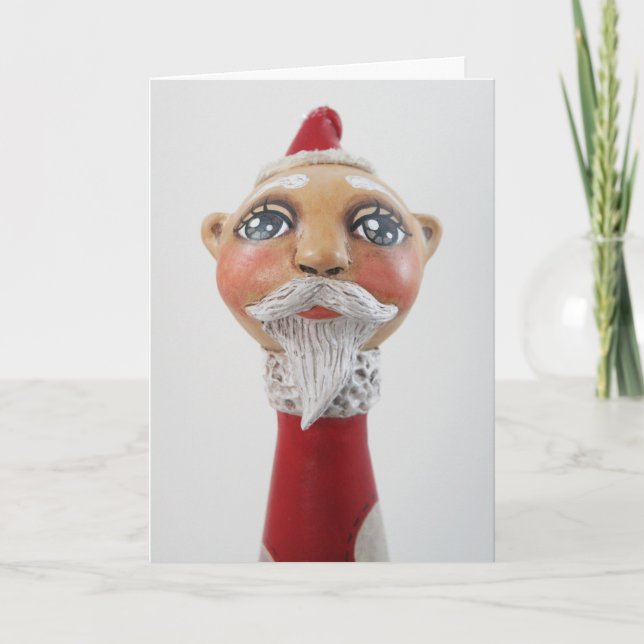 Merry Christmas from Santa! Holiday Card (Front)