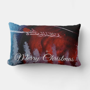 Merry Christmas from Santa Lumbar Cushion