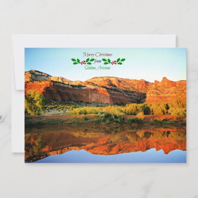 Merry Christmas from Sedona, Arizona Card (Front)