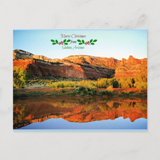 Merry Christmas from Sedona, Arizona Postcard (Front)