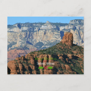 Merry Christmas from Sedona, Arizona Postcard