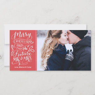 Merry Christmas From The Future Mr. and Mrs. Holiday Card