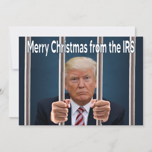 Merry Christmas from the IRS Card (Front)