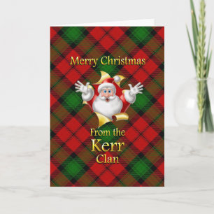 Merry Christmas From the Kerr Clan Holiday Card
