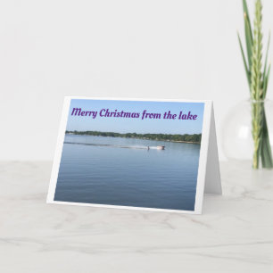 *MERRY CHRISTMAS* FROM **THE LAKE** CARD