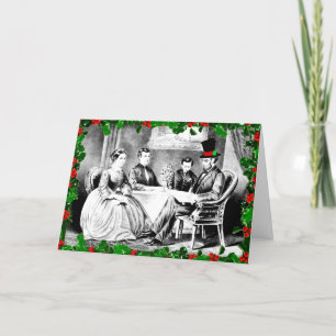 Merry Christmas From The Lincolns Holiday Greeting